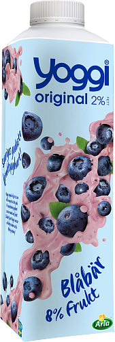 Original yoghurt blåbär