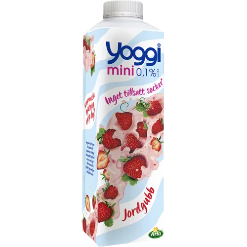 Mini yoghurt jordgubb