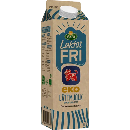 Laktosfri eko lättmjölkdryck 0.5%