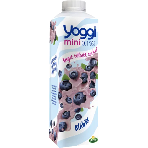 Mini yoghurt blåbär