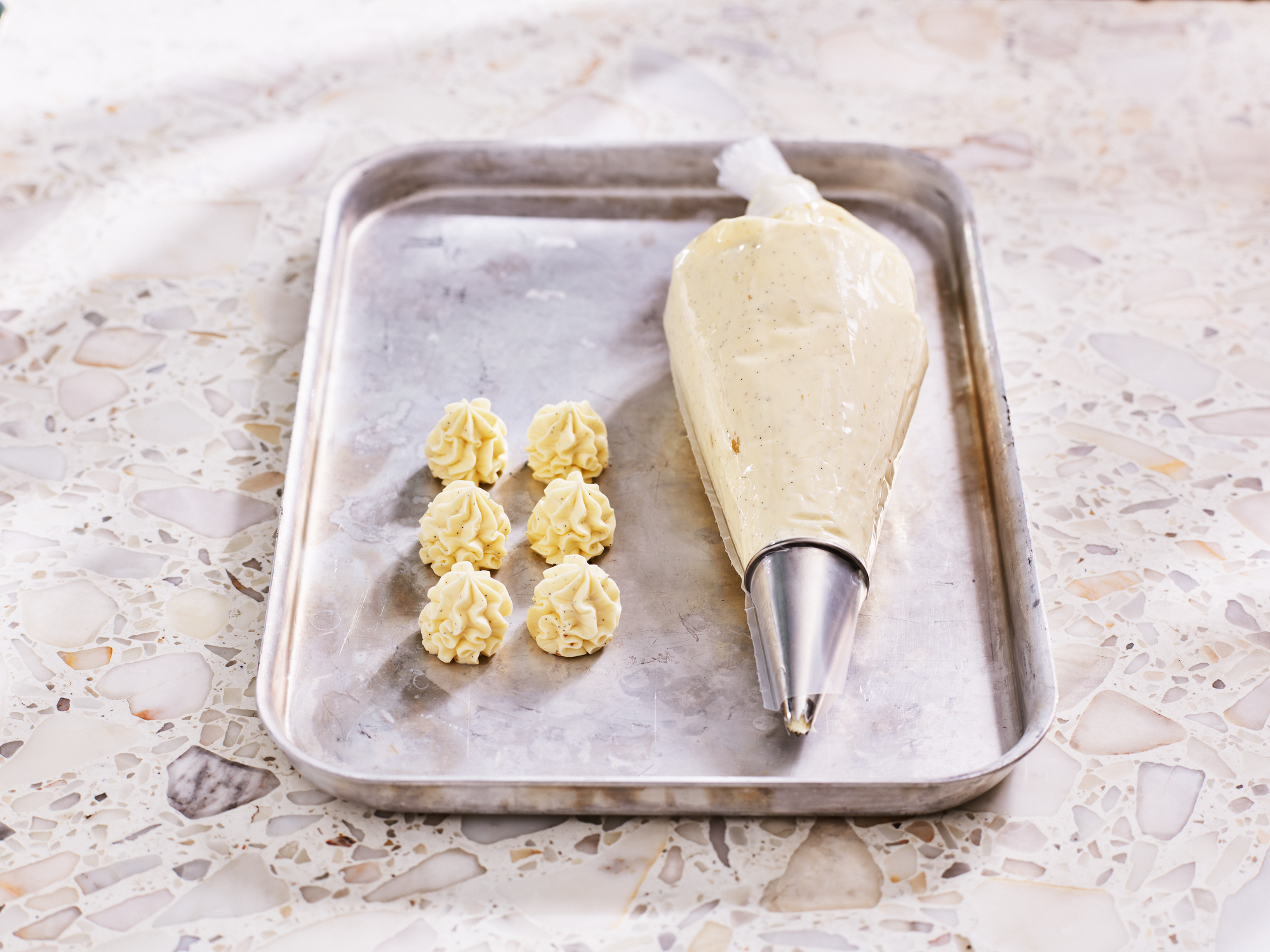 Färskostkräm med vit choklad