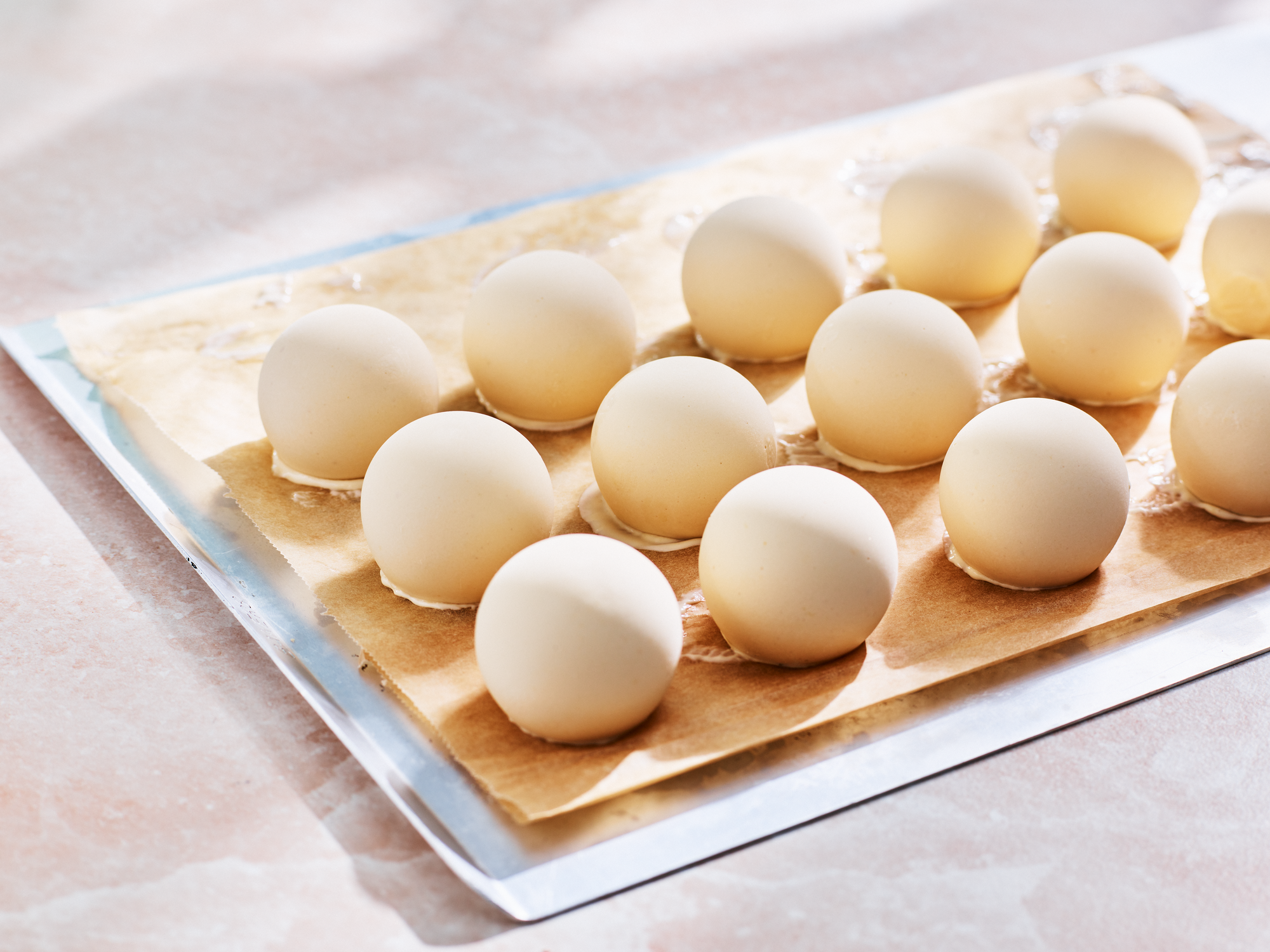 Färskostglass med tonka